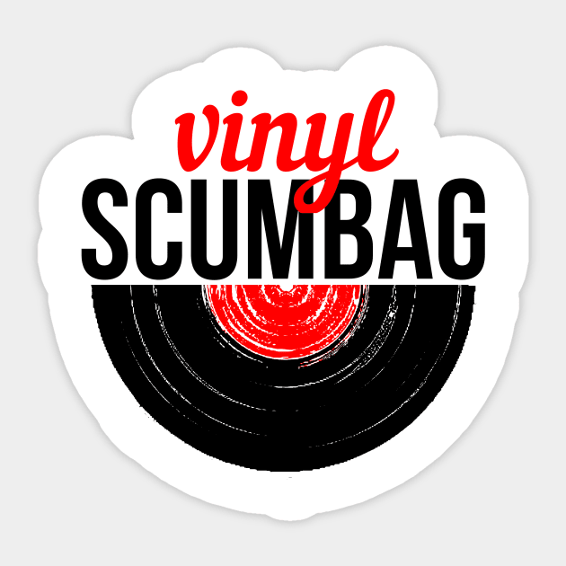 Vinyl Scumbag Sticker by BeardedScumbag